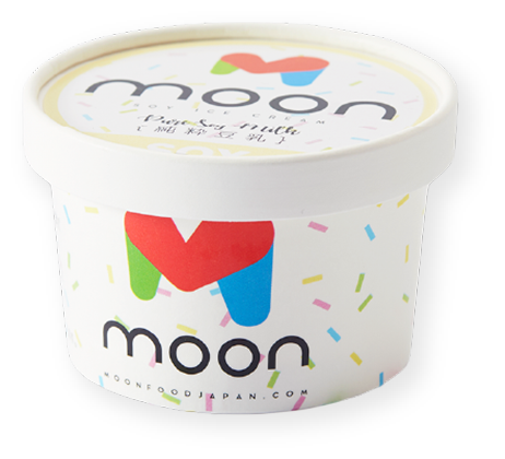 ムーン豆乳アイス